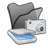 Folder black scanners cameras Icon